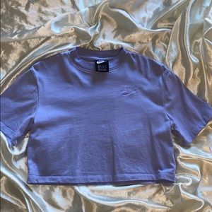 Purple nike shirt